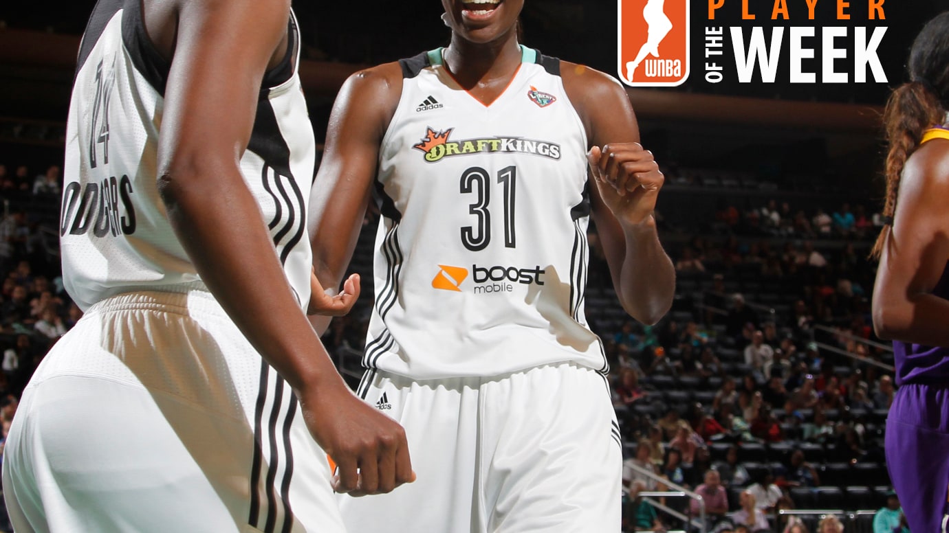 Tina Charles Named Eastern Conference Player of the Week
