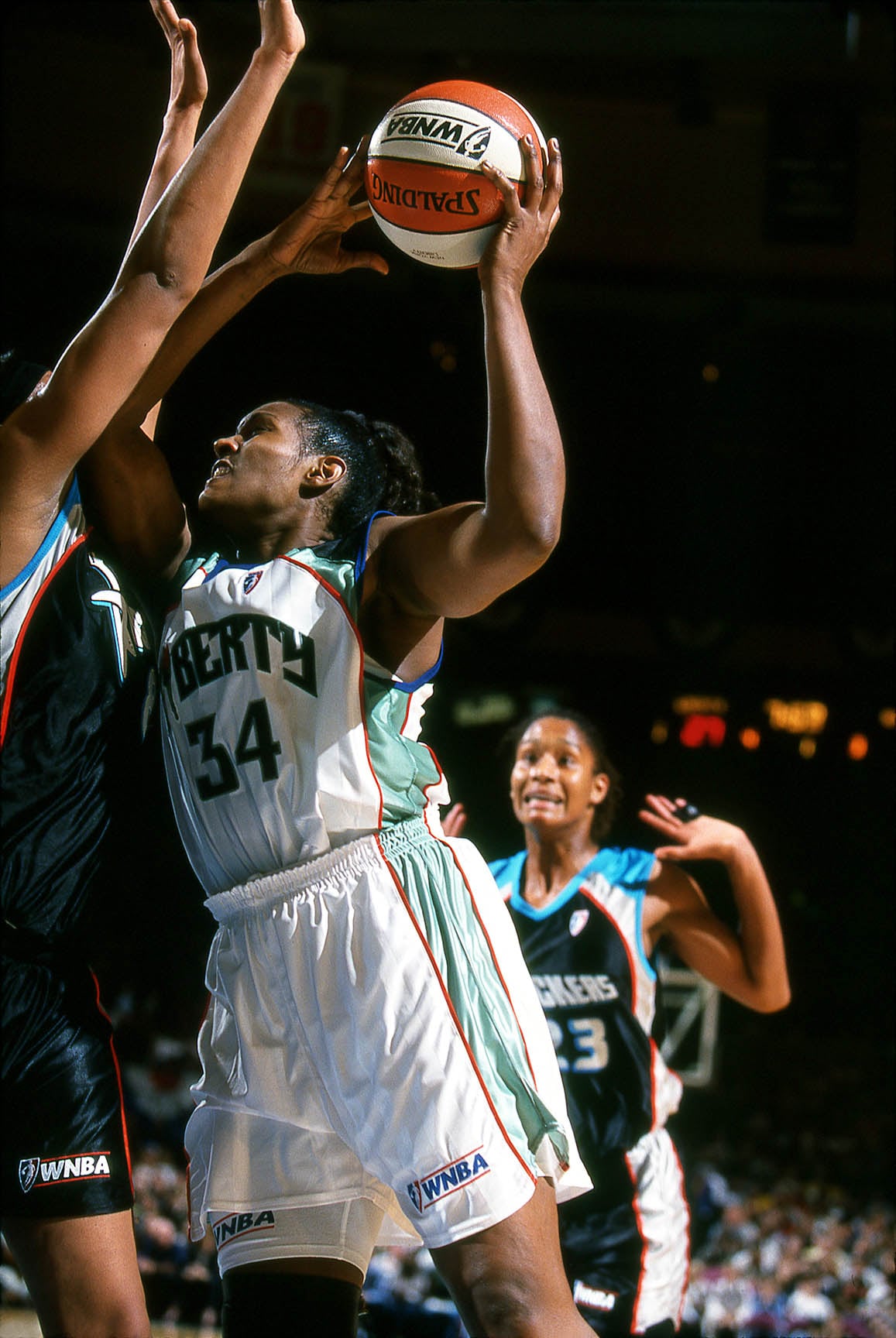Kym Hampton; #34; New York Liberty; 1999