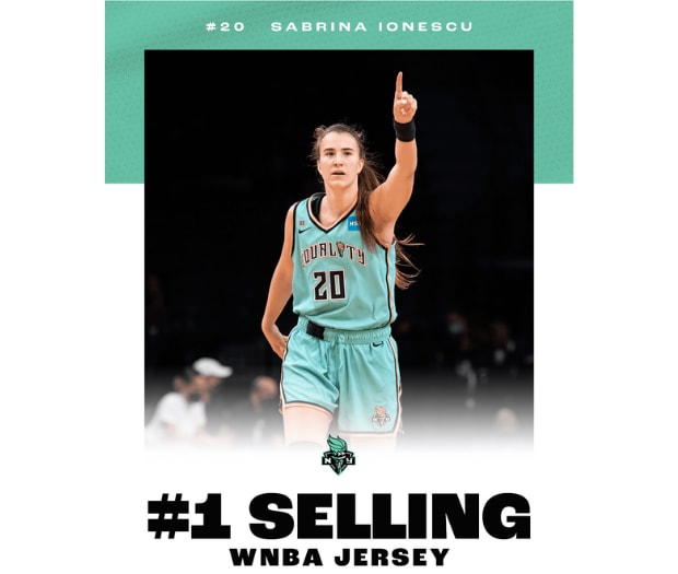 sabrina ionescu wnba jersey