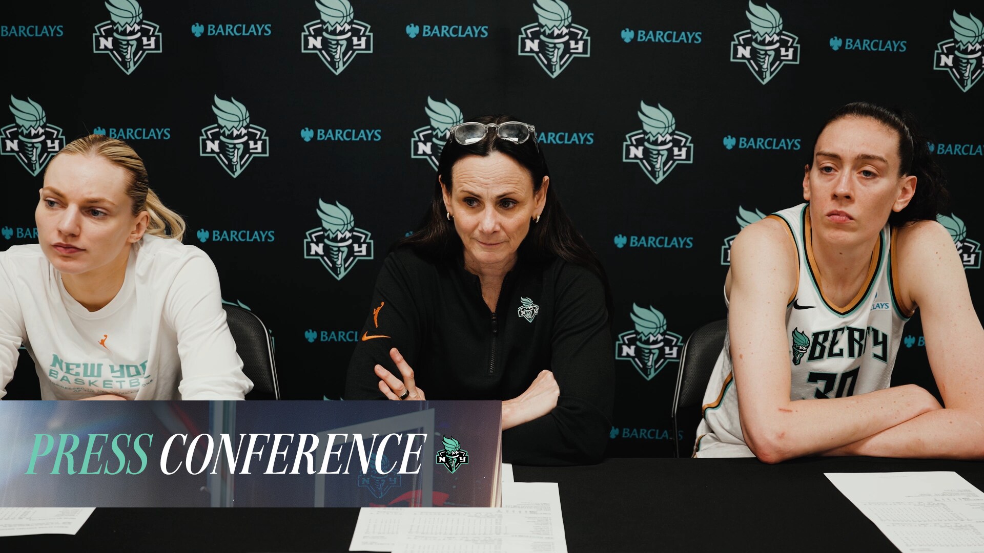 Breanna Stewart, Marine Johannès & Coach Sandy Brondello | Postgame Press Conference June 22, 2025