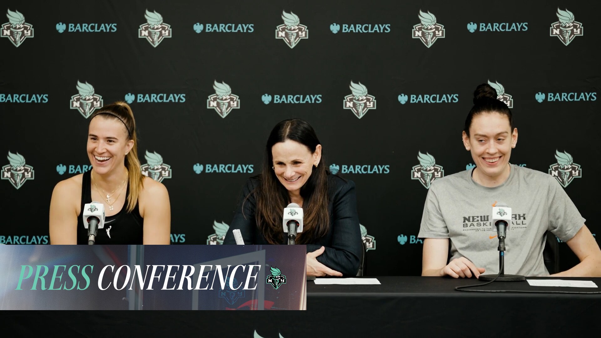 Breanna Stewart, Sabrina Ionescu & Coach Sandy Brondello | Postgame Press Conference July 16, 2025