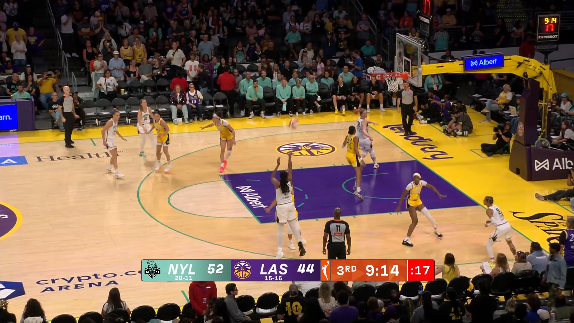 HIGHLIGHTS | Liberty Top Sparks as Three Players Hit 20+ Points | August 12, 2025