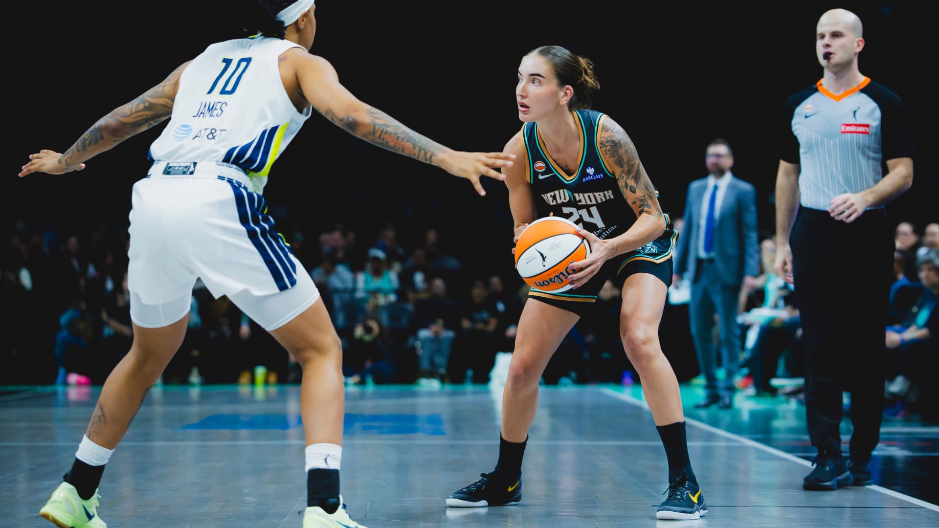 Sabrina Ionescu Wins WNBA Starry® 3-Point Contest With Highest
