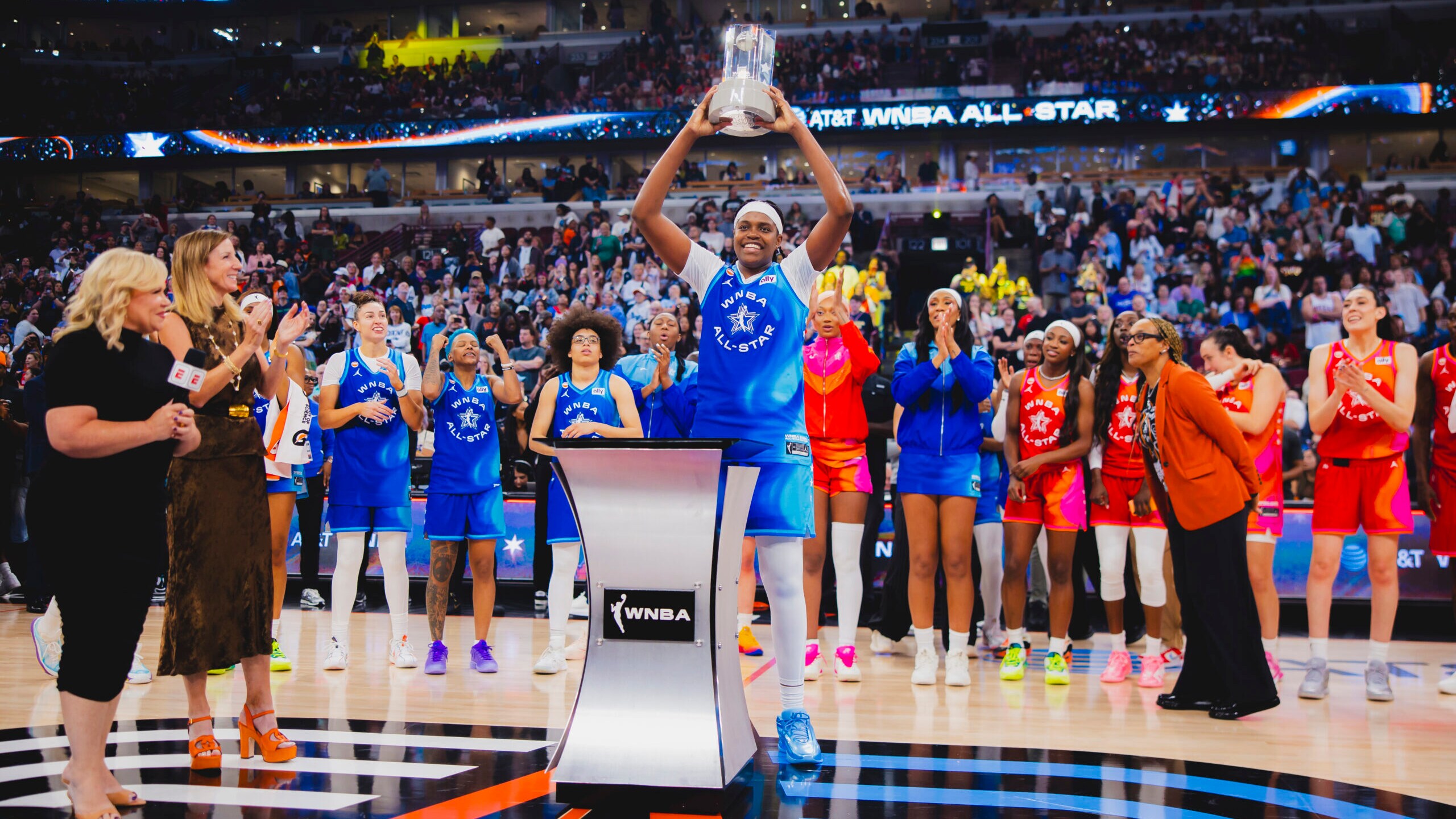New York Liberty Center Jonquel Jones Named Most Valuable Player Of 2026 WNBA All-Star Game