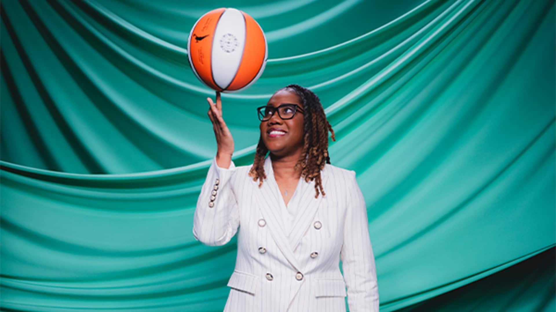 New York Liberty's CEO Keia Clarke Hits CNN "Game Changers"
