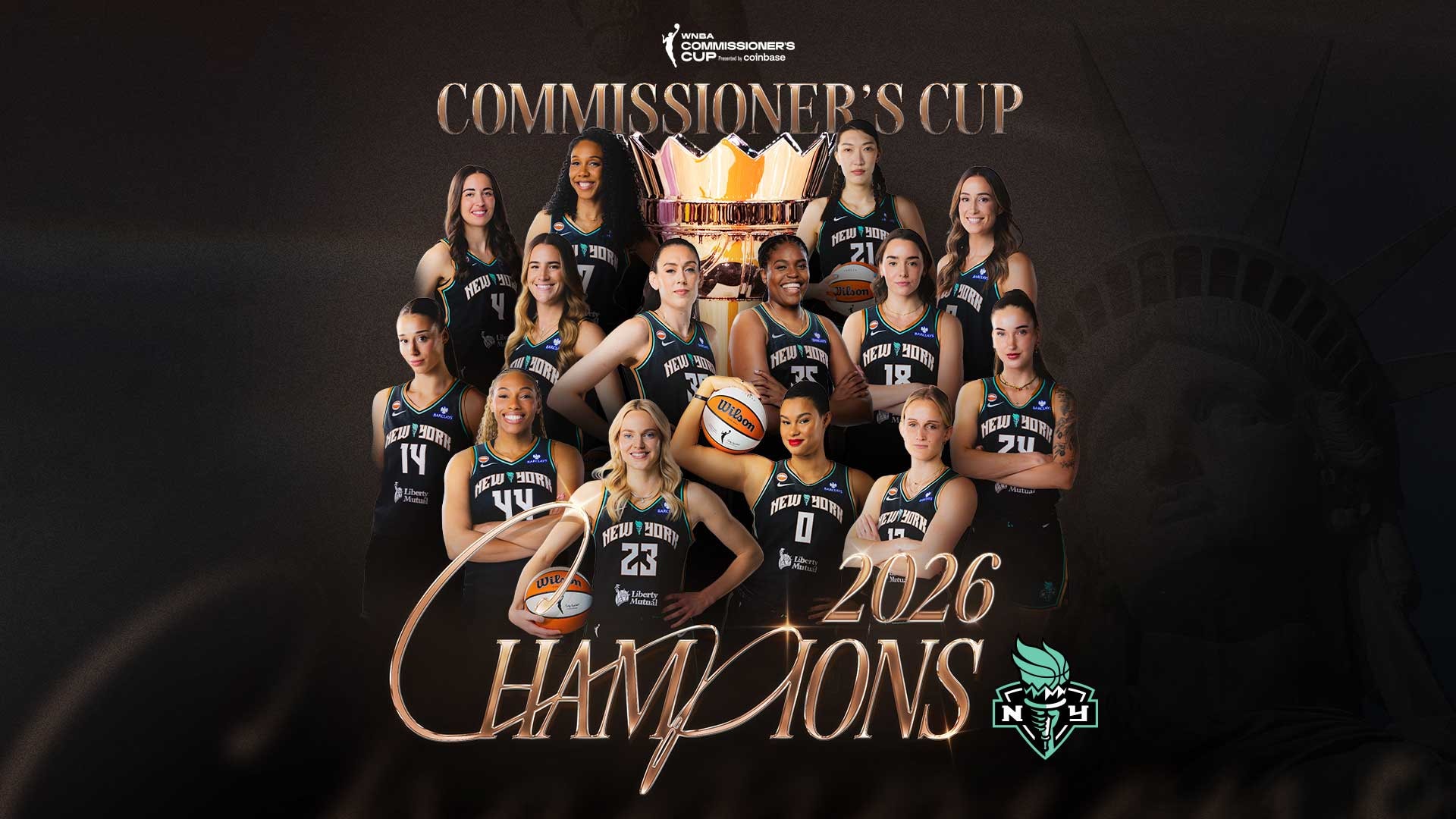 New York Liberty Win Second WNBA Commissioner’s Cup Title
