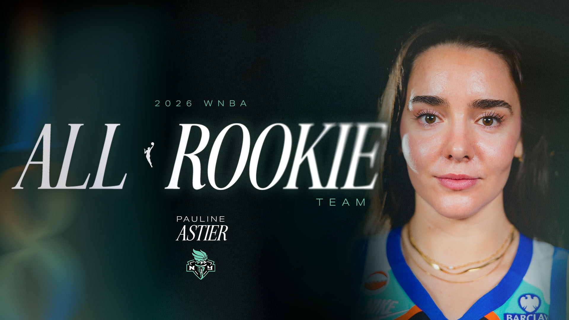 Pauline Astier Named to All-Rookie Team