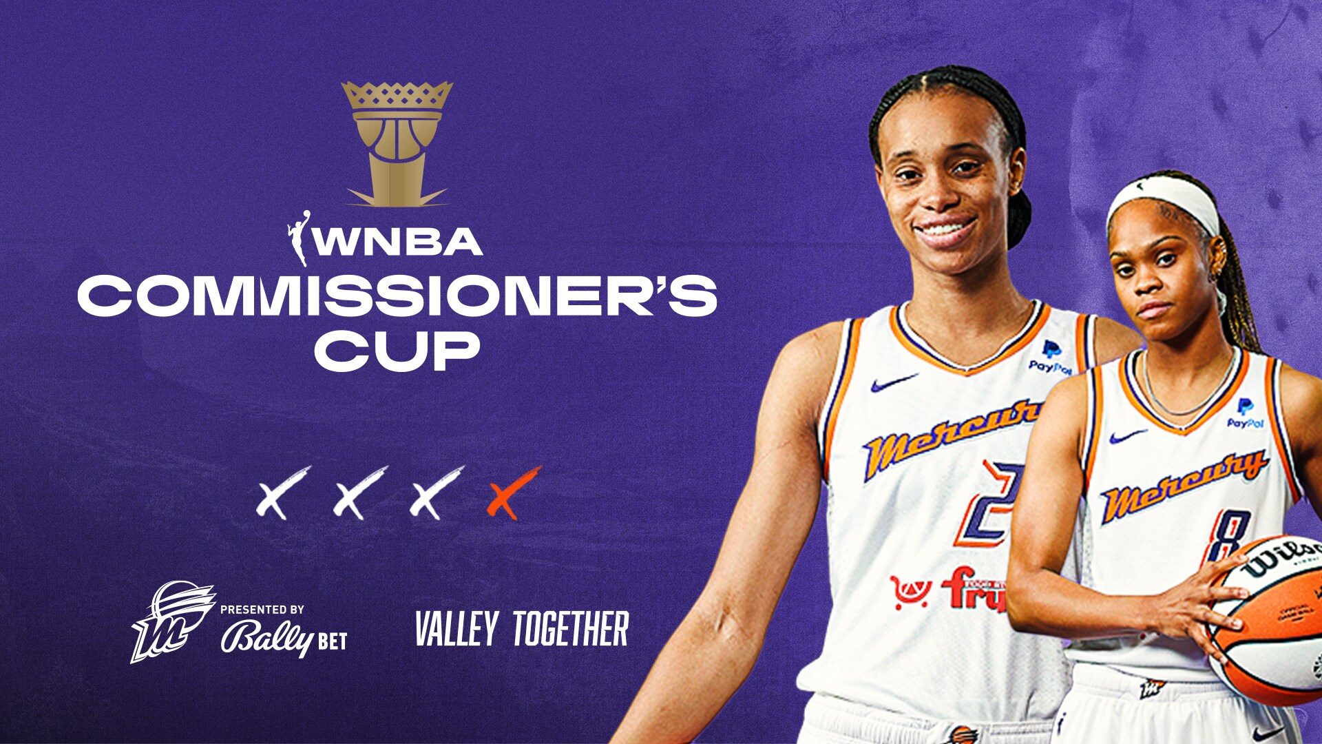 PHOENIX MERCURY SELECTS ARIZONA BIRTHWORKERS OF COLOR AS THE BENEFICIARY OF THE 2023 COMMISSIONER’S CUP, PRE SENTED BY BALLY BET