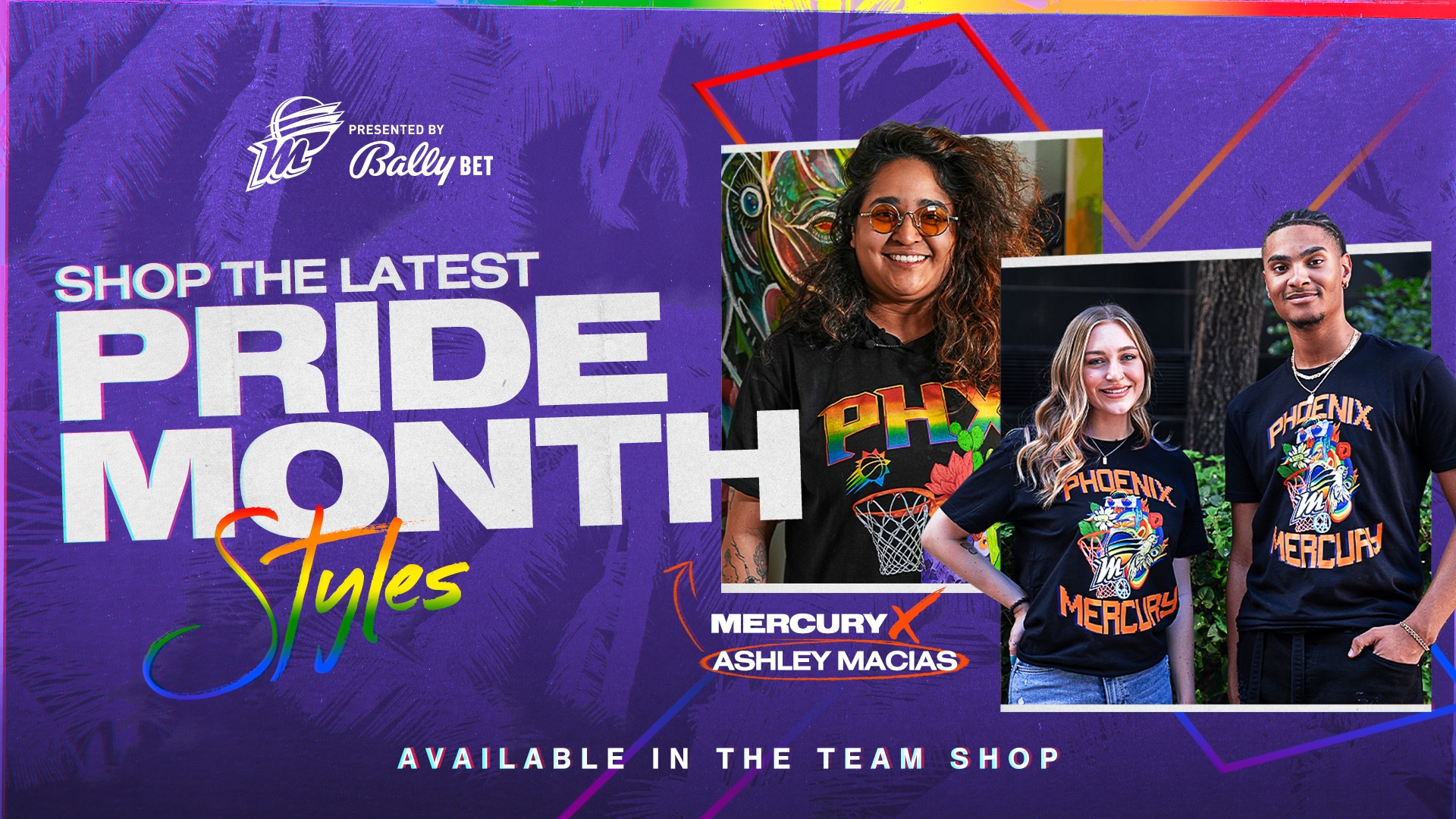 MERCURY PARTNER WITH ARTIST ASHLEY MACIAS FOR LIMITED PRIDE T-SHIRT