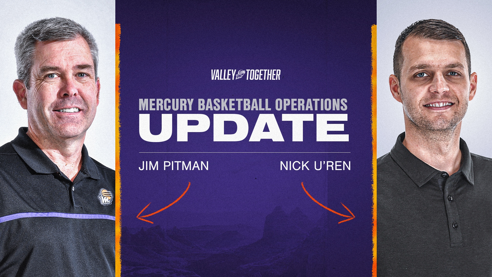 Mercury Basketball Operations Update | Thank you Jim Pitman | Welcome Nick U'ren