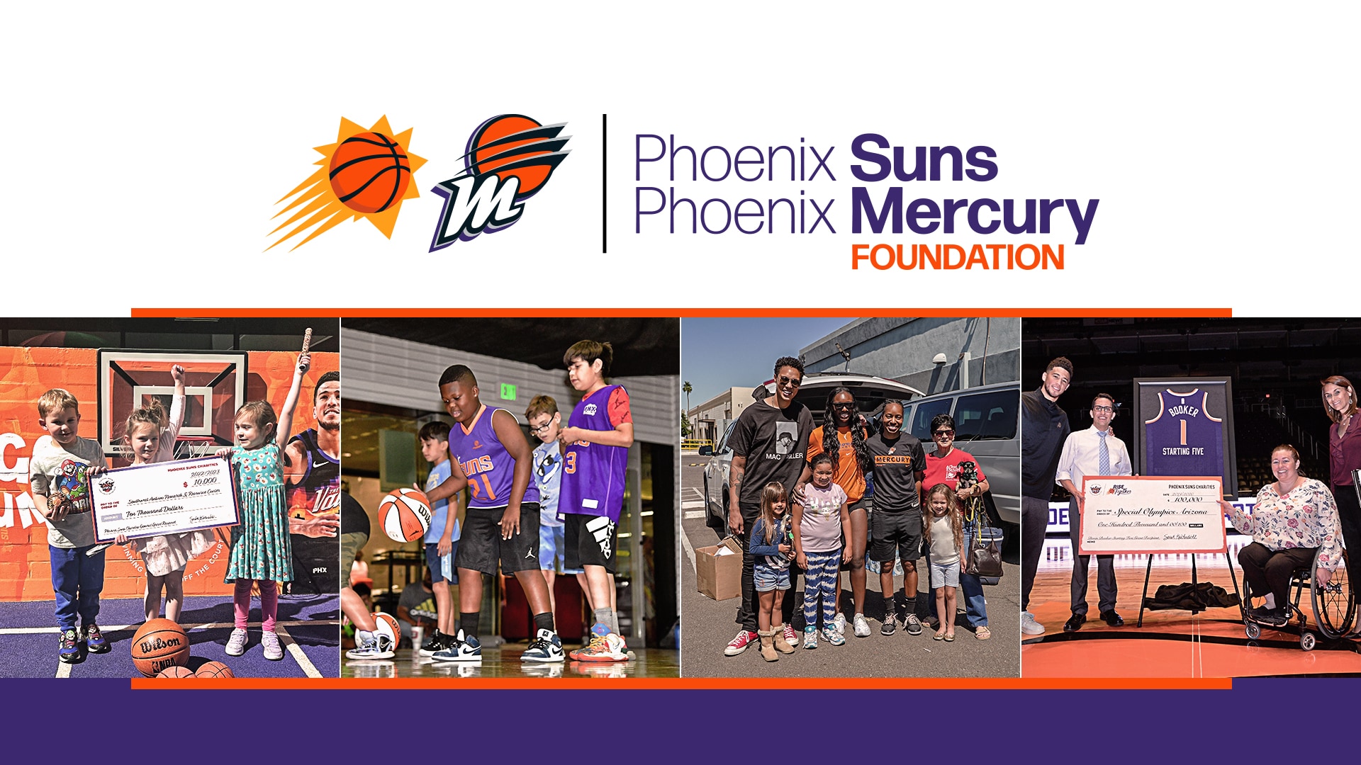 Phoenix Suns/Phoenix Mercury Foundation Rebrand