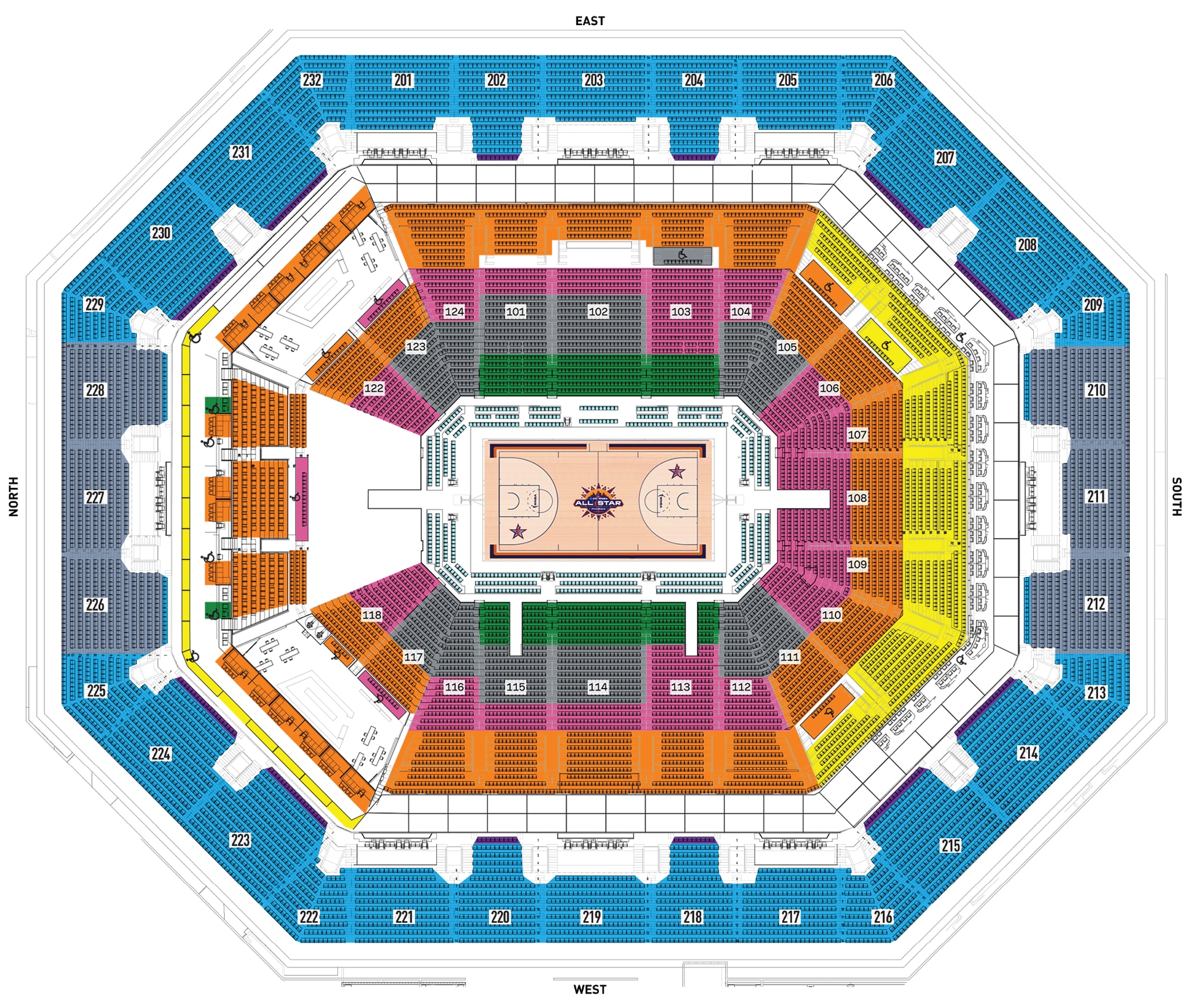 WNBA All Star 2024 Logo