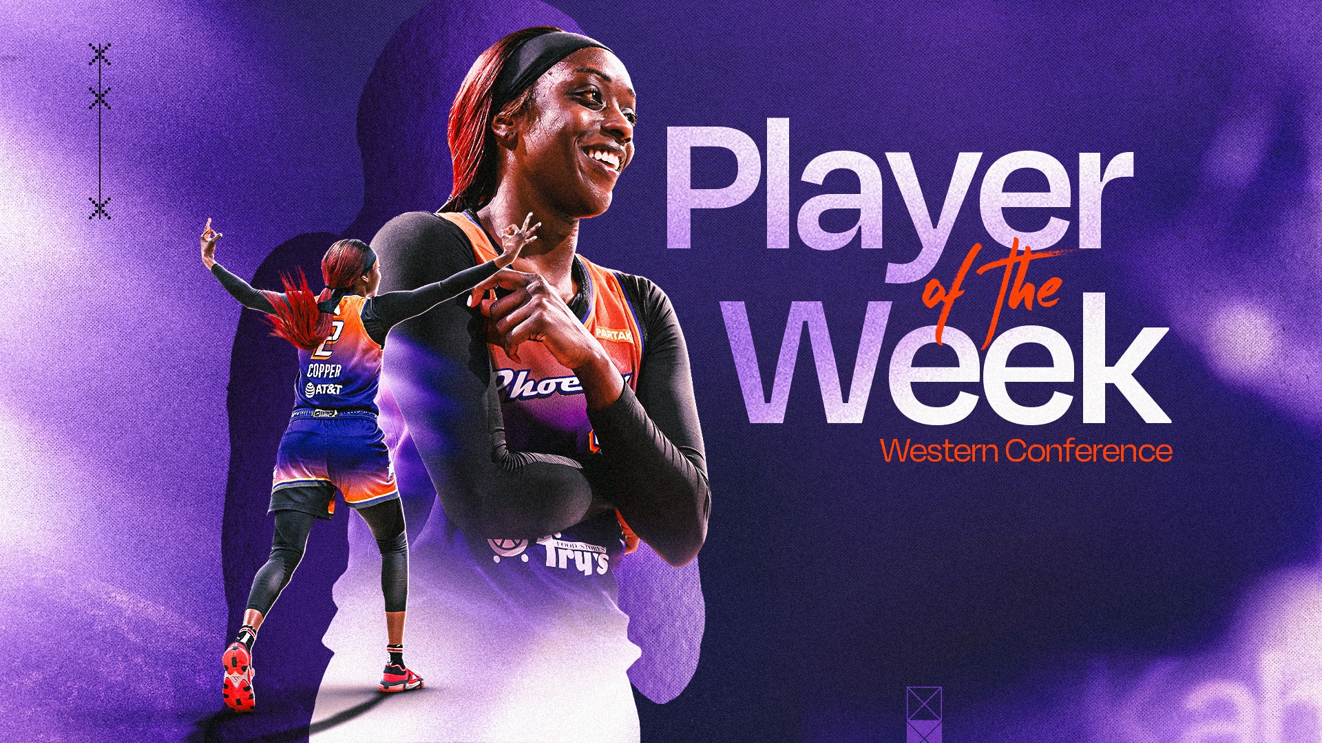 KAHLEAH COPPER NAMED WNBA WESTERN CONFERENCE PLAYER OF THE WEEK