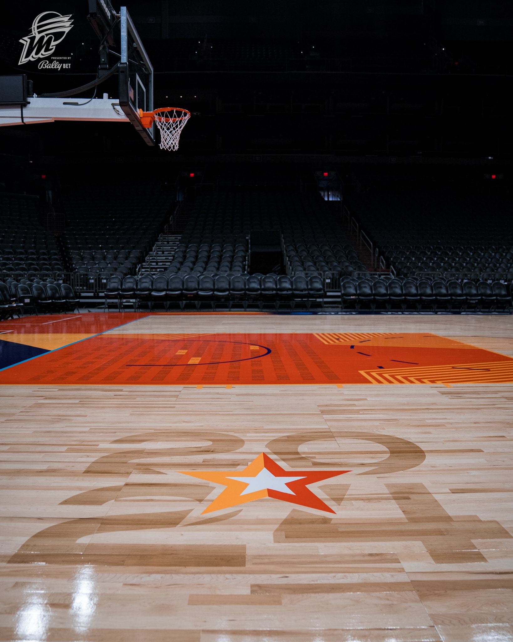 2024 WNBA All-Star Court