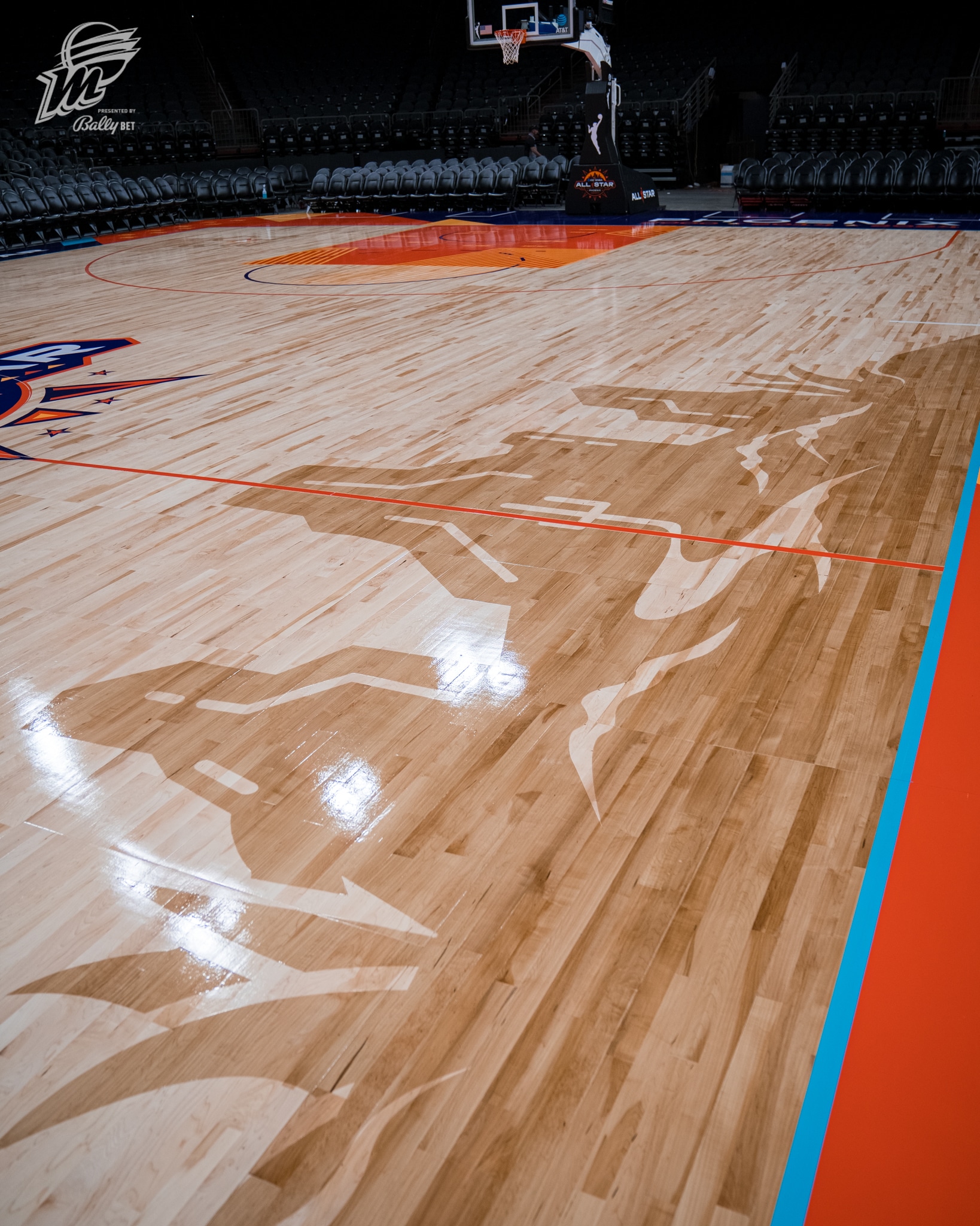 2024 WNBA All-Star Court
