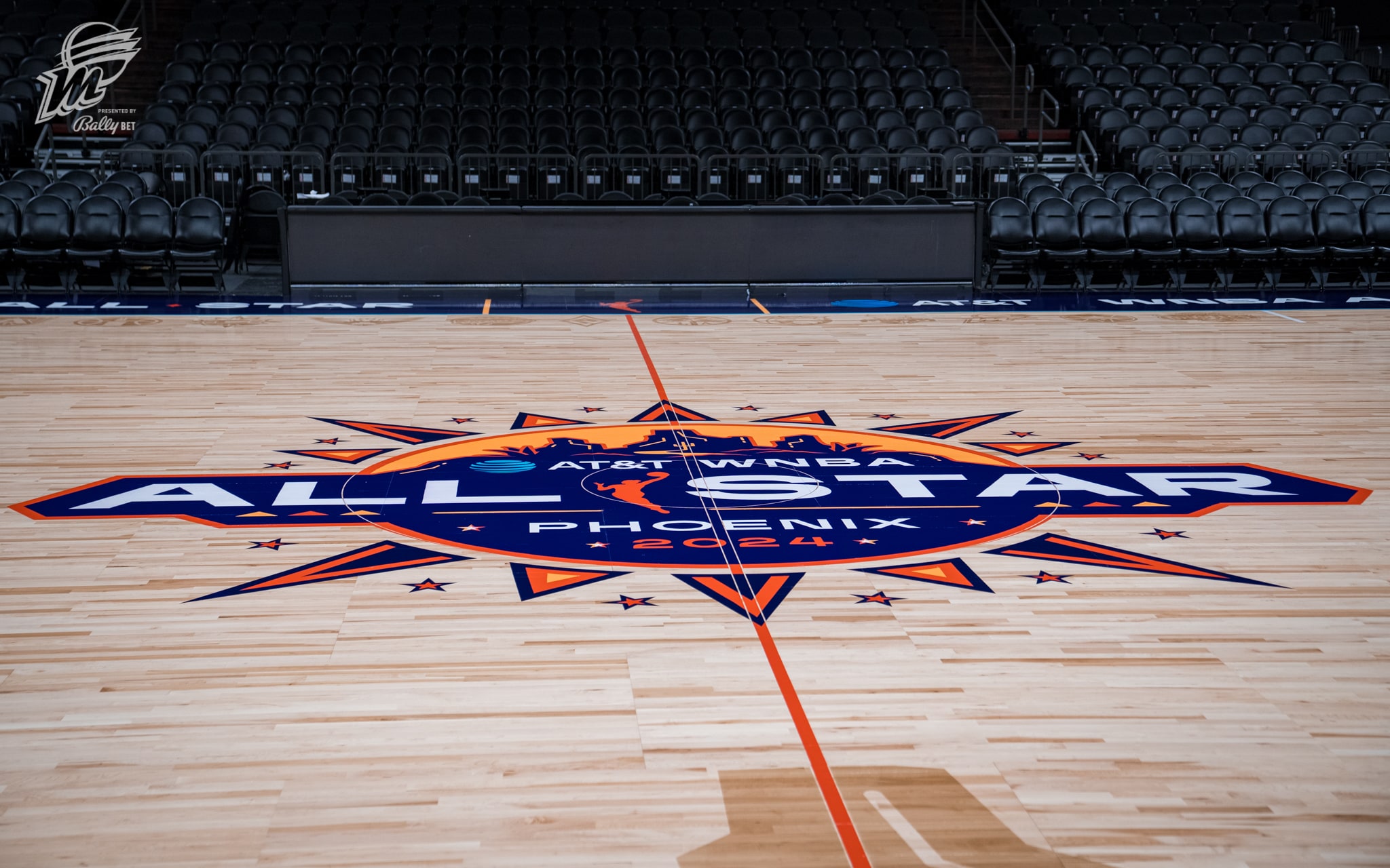 2024 WNBA All-Star Court