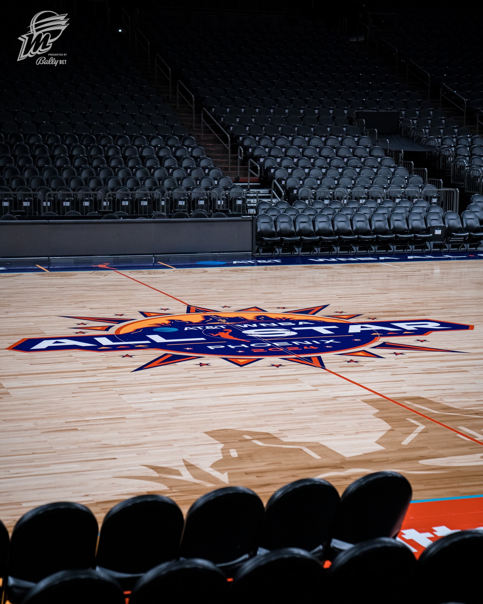 2024 WNBA All-Star Court