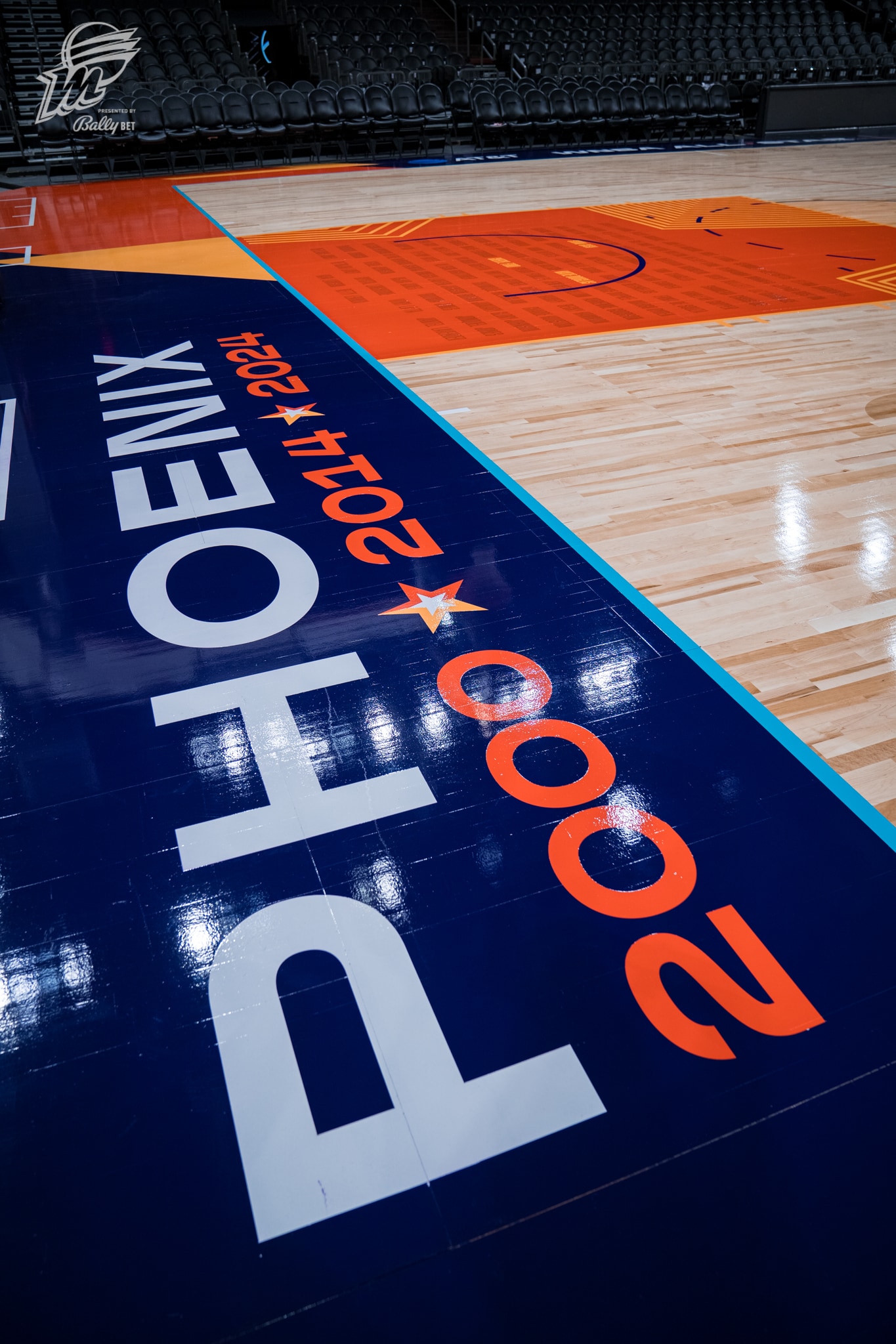 2024 WNBA All-Star Court
