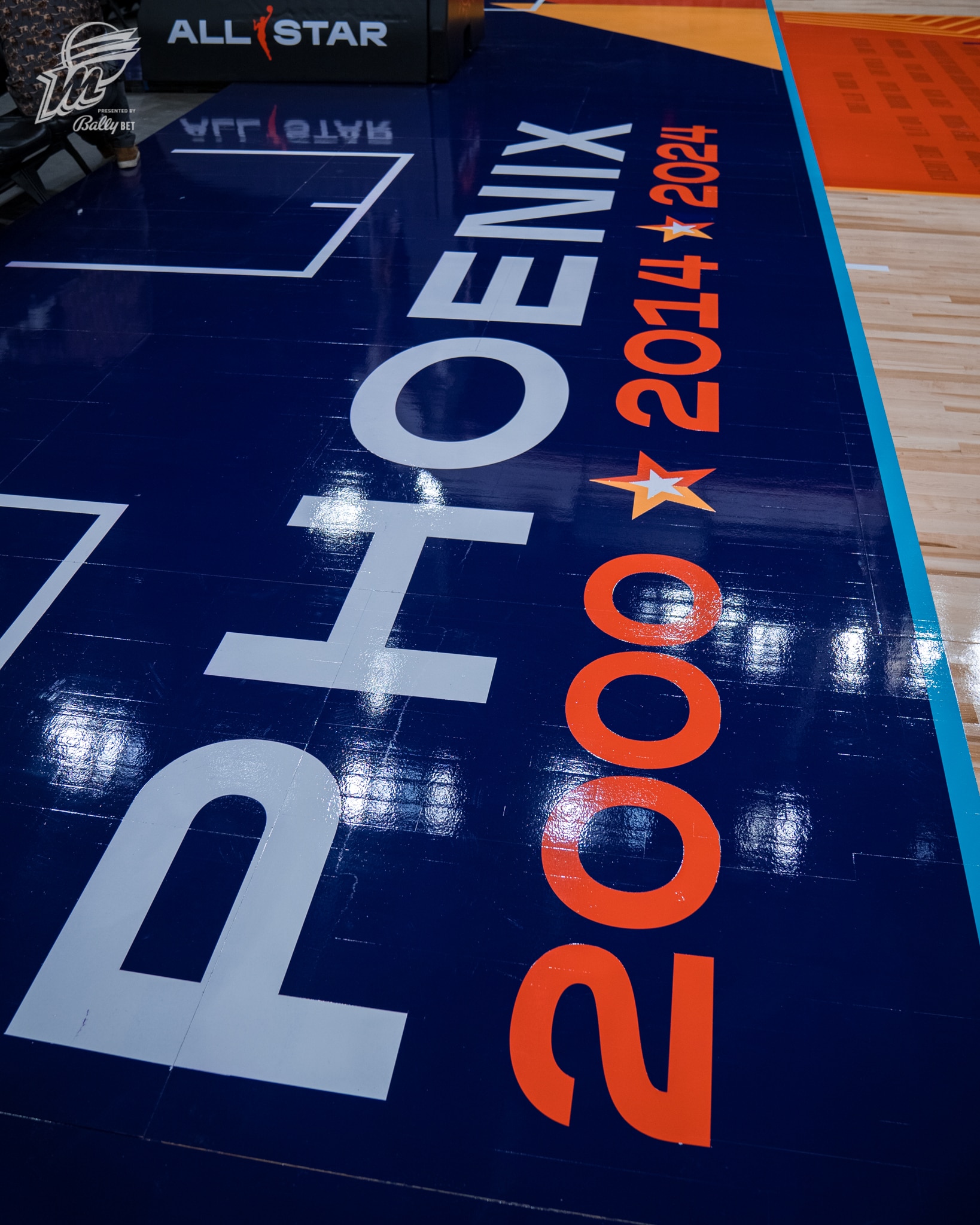 2024 WNBA All-Star Court