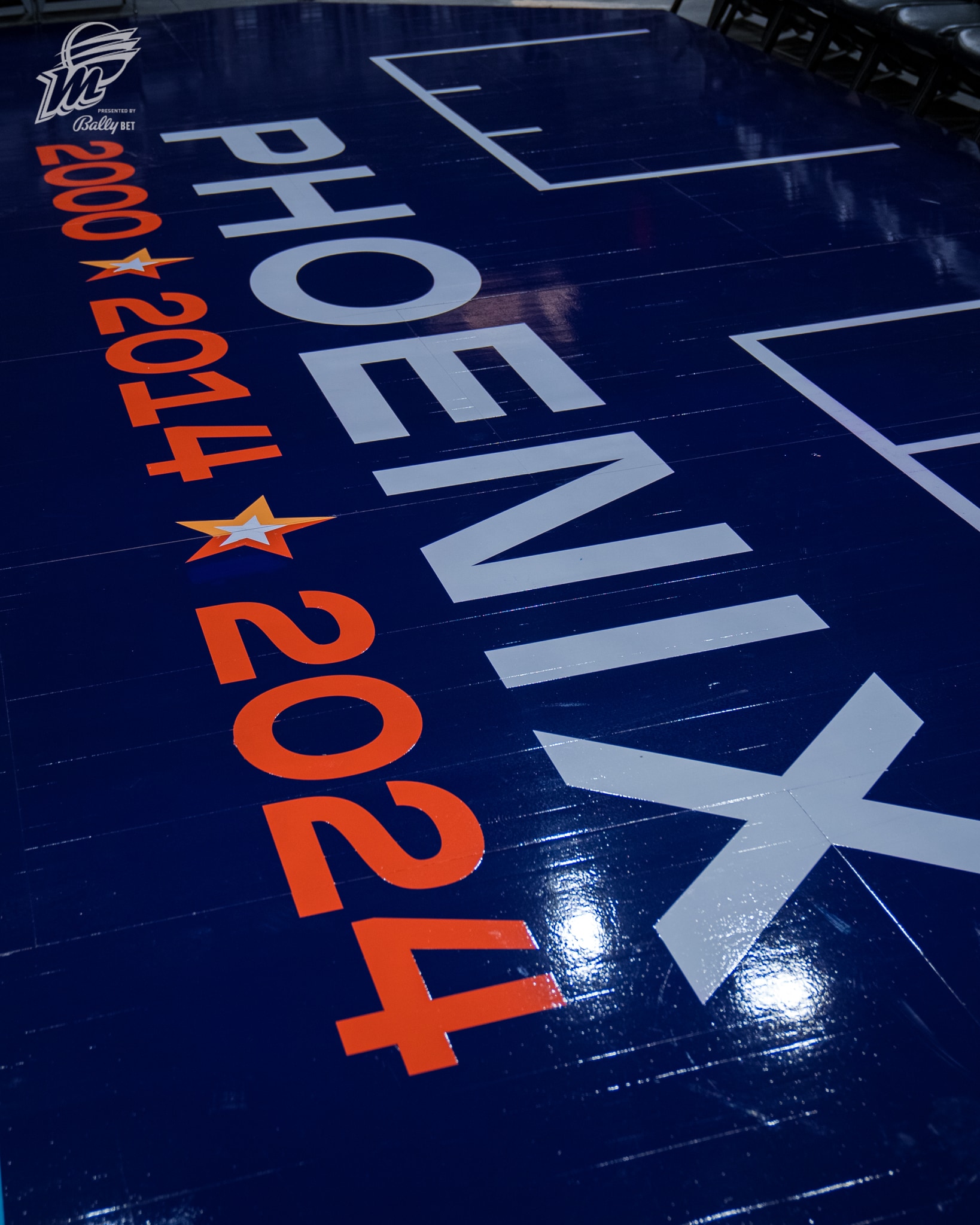2024 WNBA All-Star Court