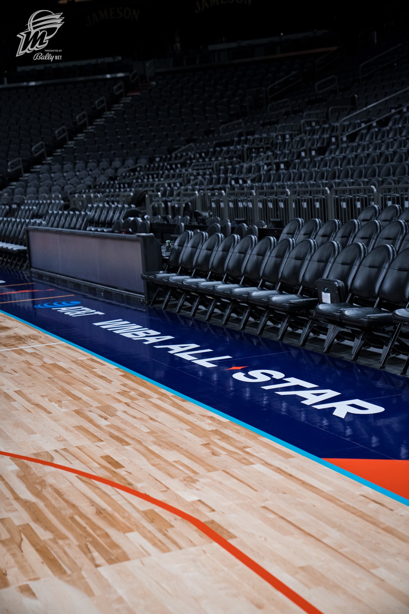 2024 WNBA All-Star Court