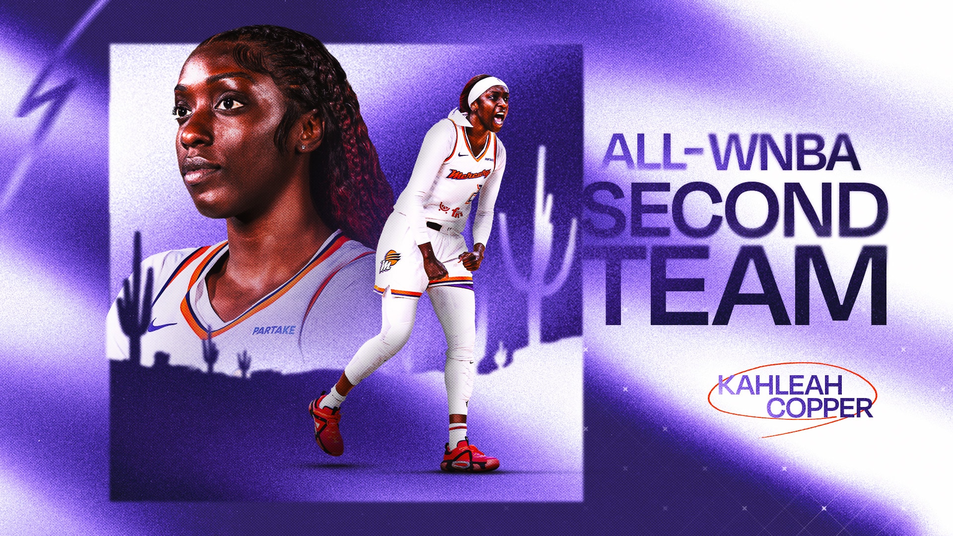 KAHLEAH COPPER NAMED TO ALL-WNBA SECOND TEAM