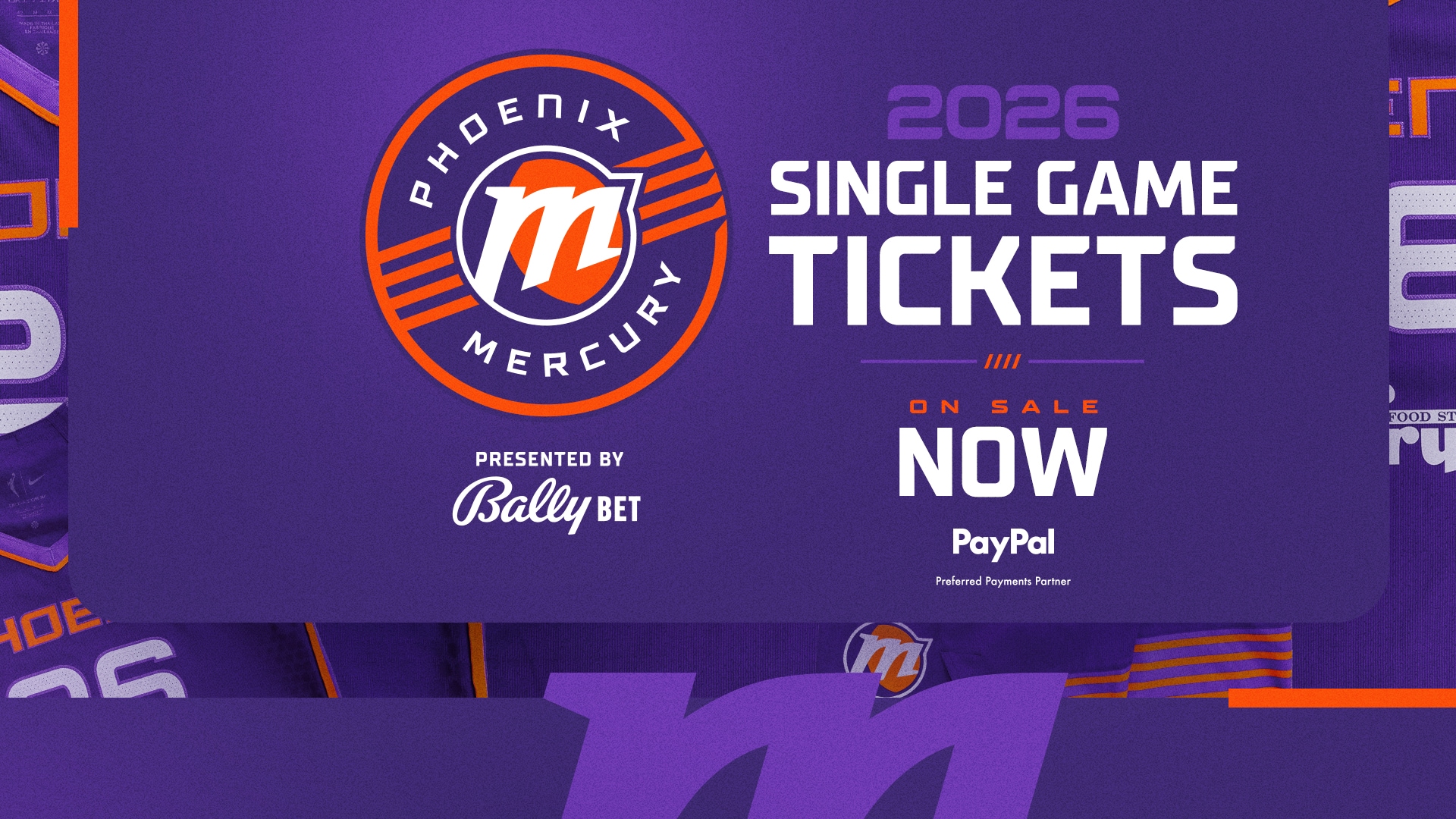 Single Game Tickets On Sale Now
