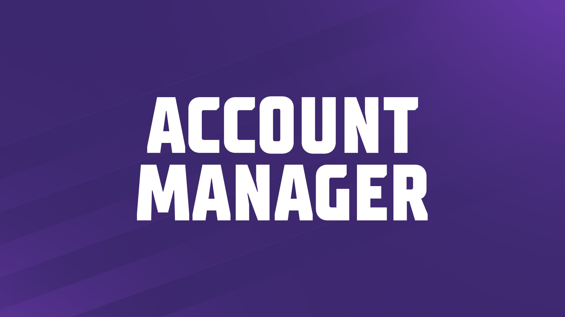 Account Manager