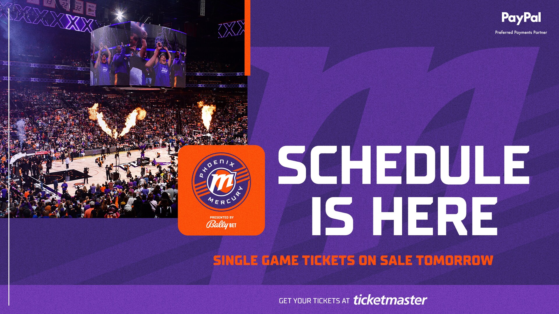 PHOENIX MERCURY ANNOUNCES 2026 REGULAR SEASON SCHEDULE