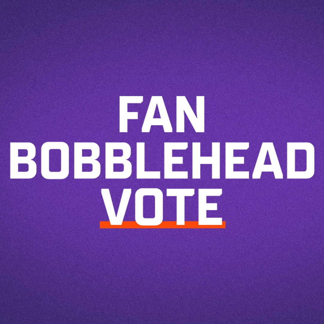 Fan Appreciation Night - Fan-voted player bobblehead