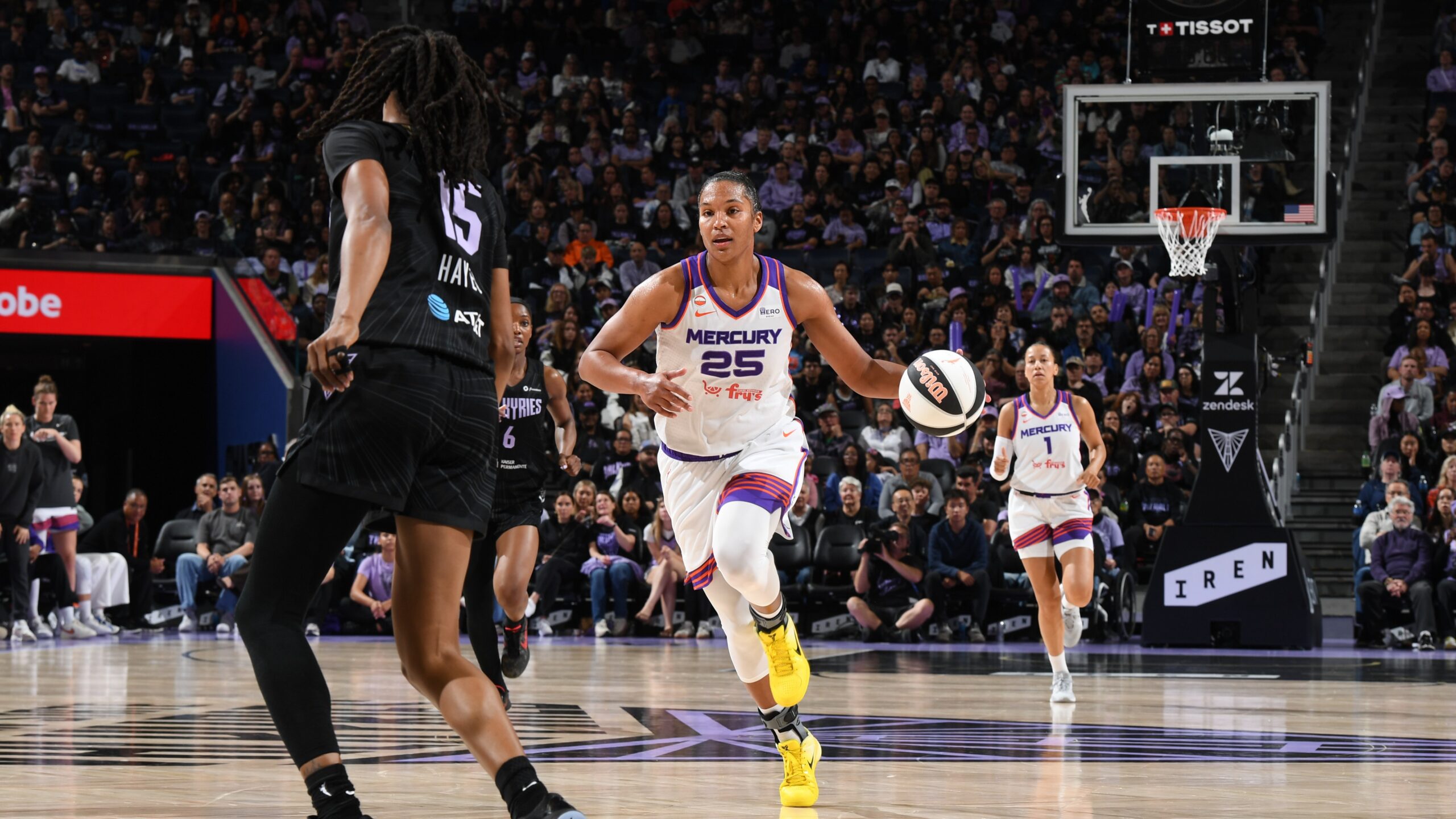 Mercury show resilience in second half, but fall short against Valkyries