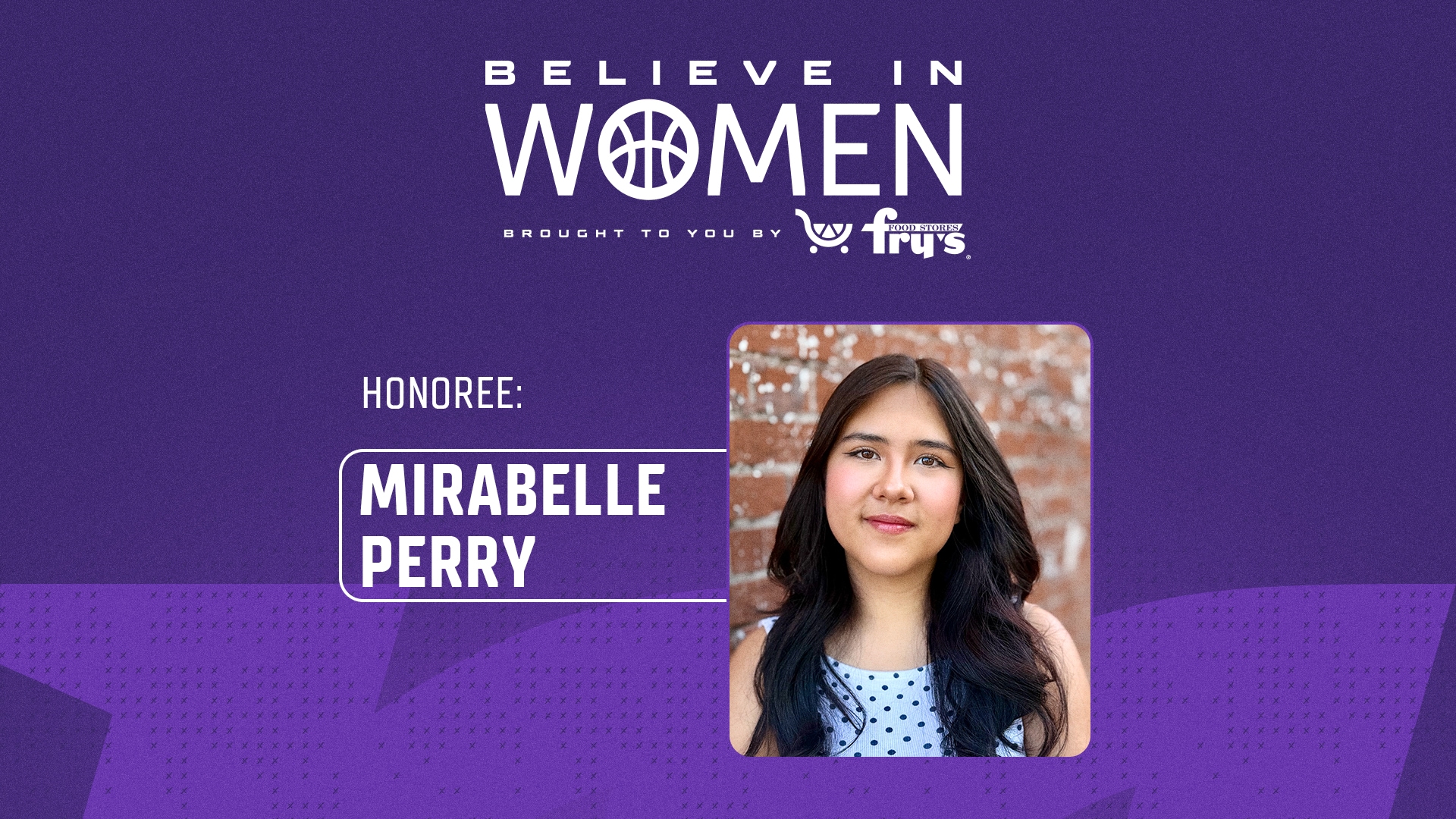 Believe in Women: Mirabelle Perry