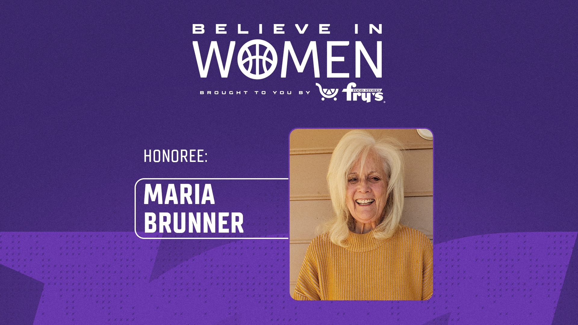 Believe in Women: Maria Brunner