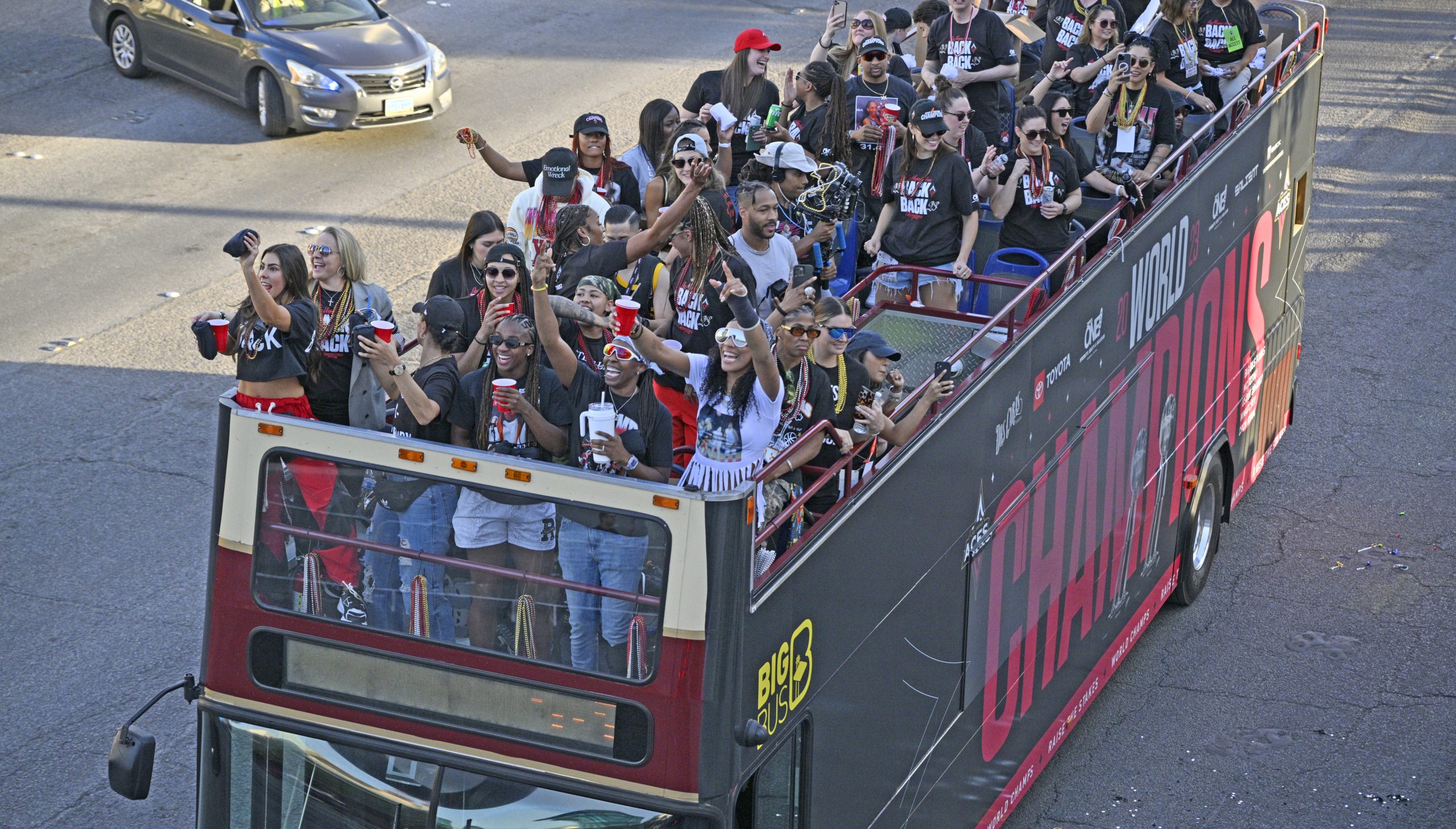 2023 Las Vegas Aces WNBA Championship Parade