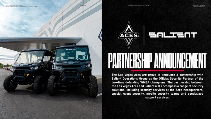 Las Vegas Aces Announce Salient Operations Group as Official Security Provider