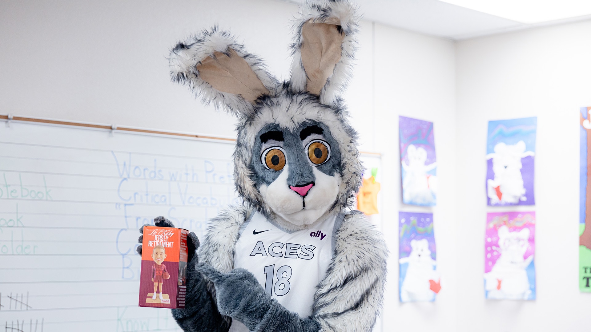 Aces Take Part in 2025 Nevada Reading Week