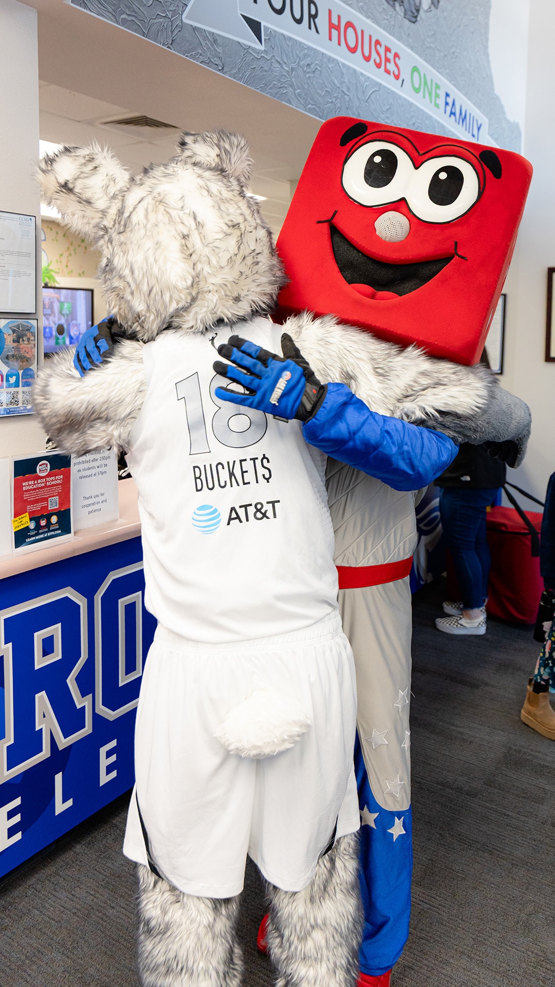 Aces Take Part in 2025 Nevada Reading Week