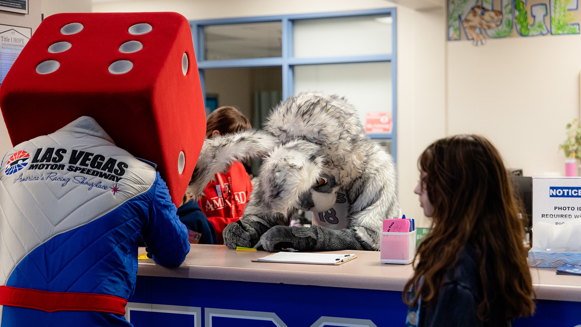 Aces Take Part in 2025 Nevada Reading Week