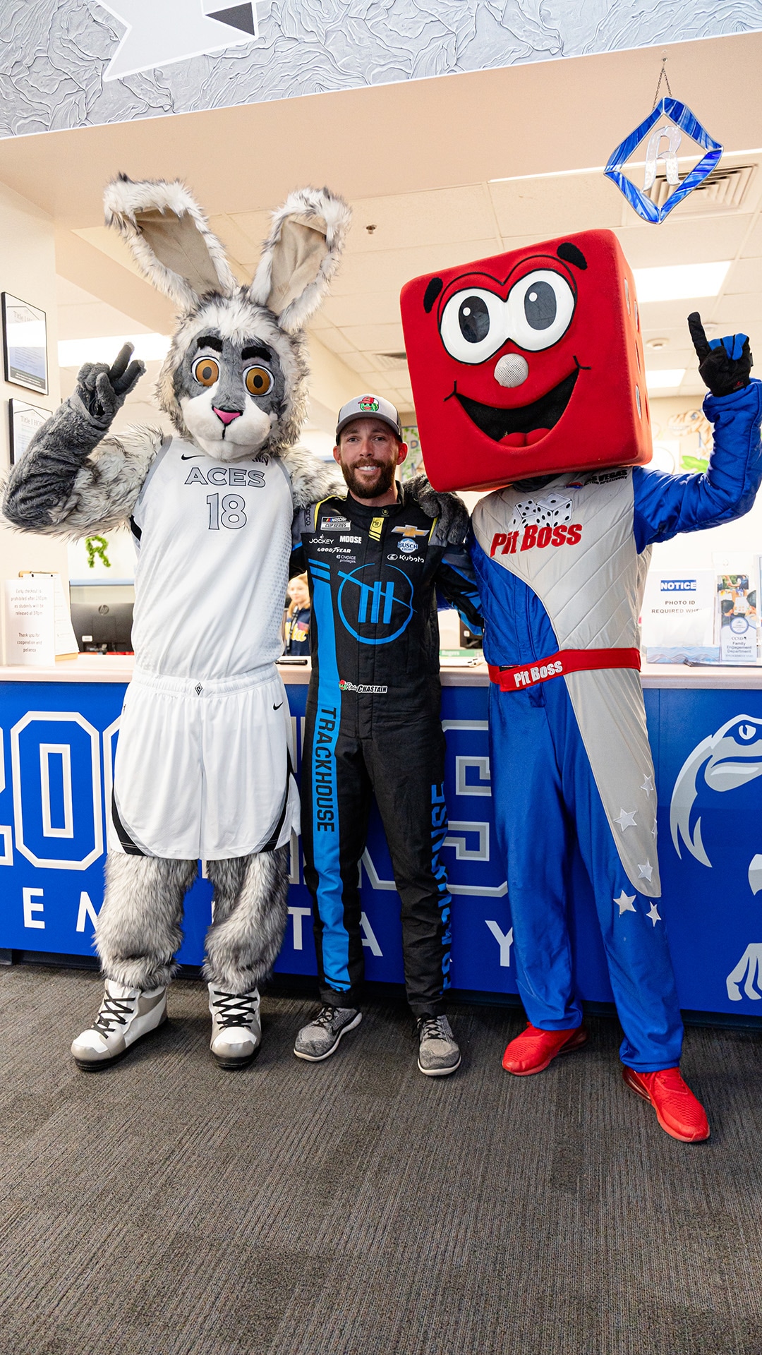 Aces Take Part in 2025 Nevada Reading Week