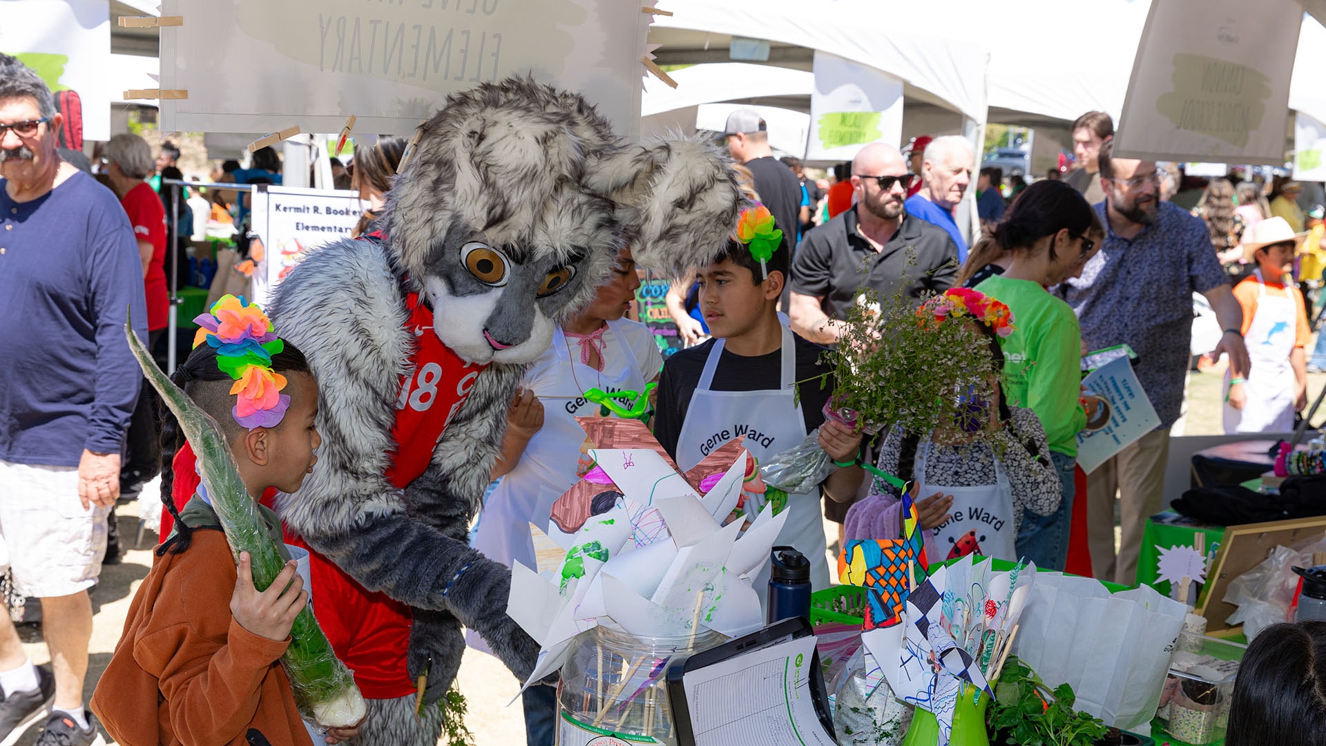 Aces Attend 2025 Green Our Planet Farmers Market