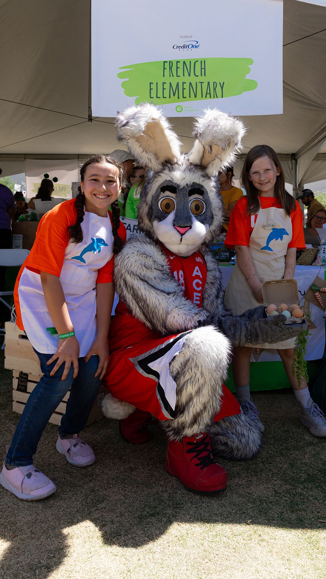 Aces Attend 2025 Green Our Planet Farmers Market