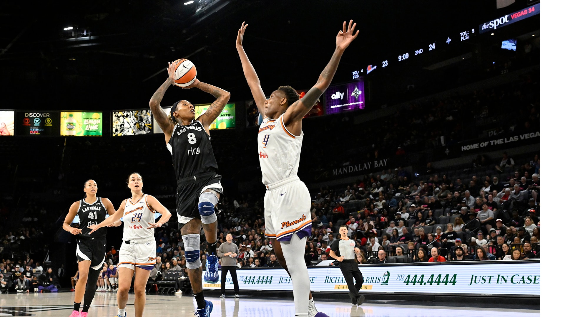 Preseason: Las Vegas Aces 85, Phoenix Mercury 84 (May 6, 2025)