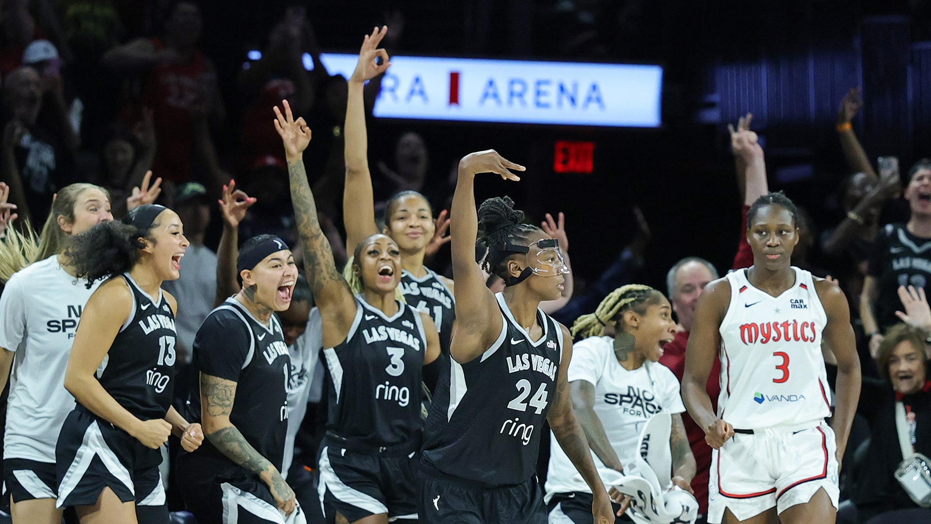 Aces 75, Mystics 72 (5/23/25)