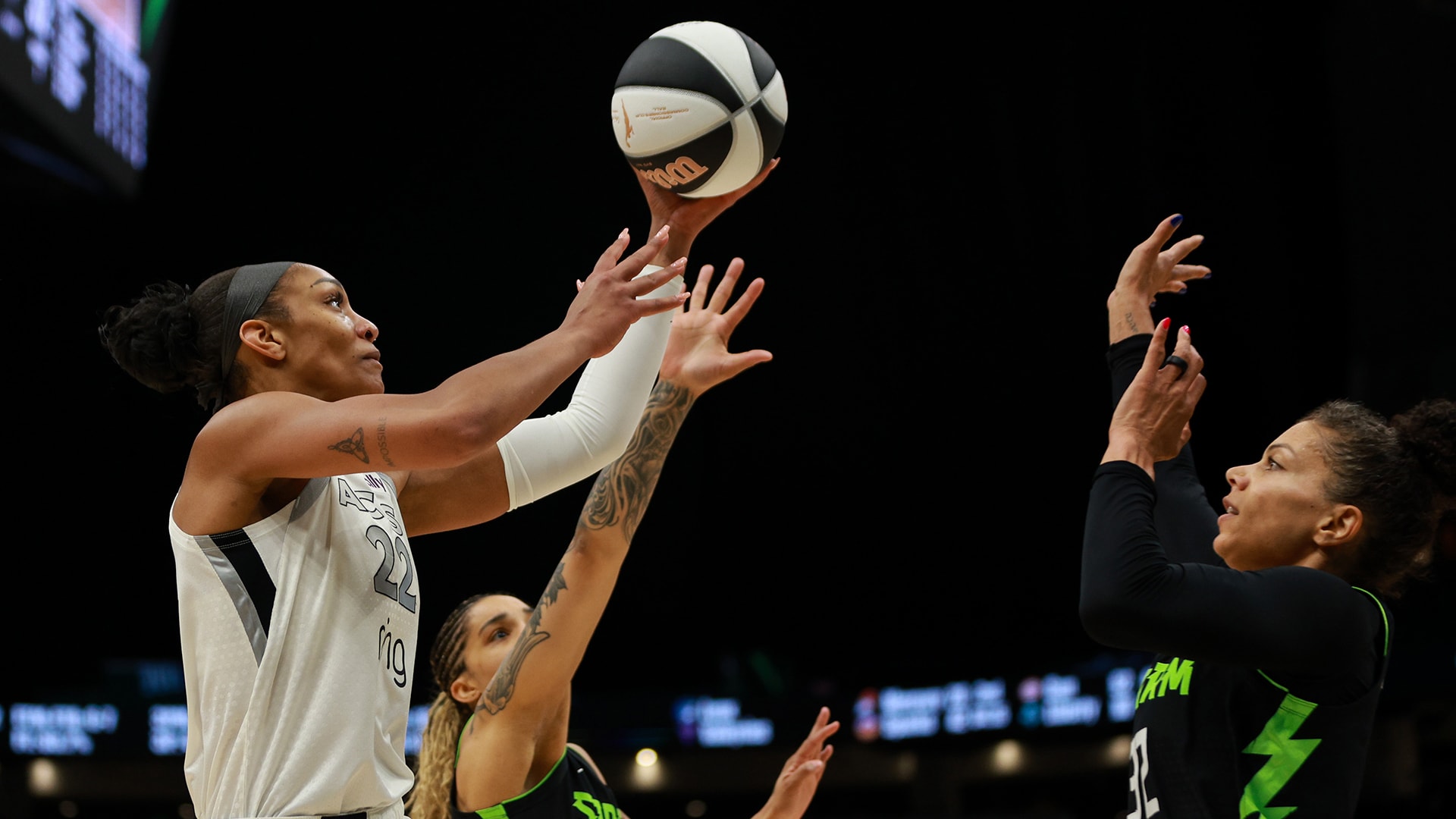 Aces 75, Storm 70