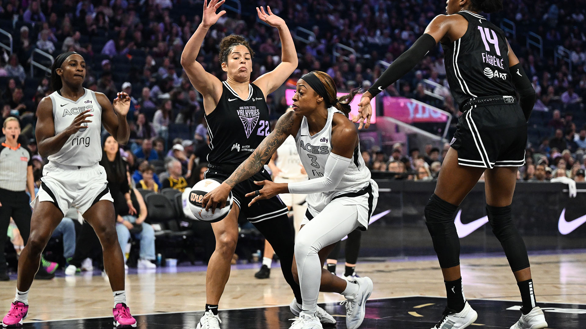 Las Vegas Aces v Golden State Valkyries