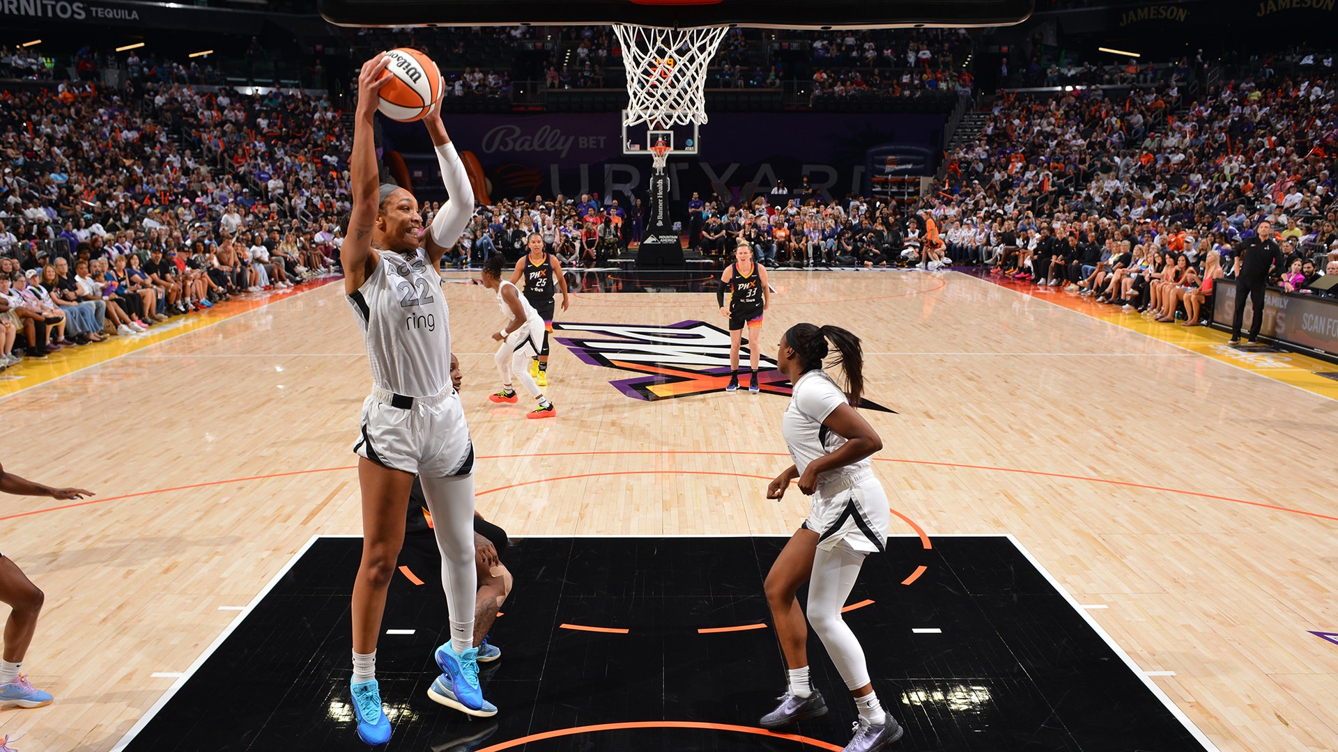 Aces 84, Mercury 81 (6/29/2025)