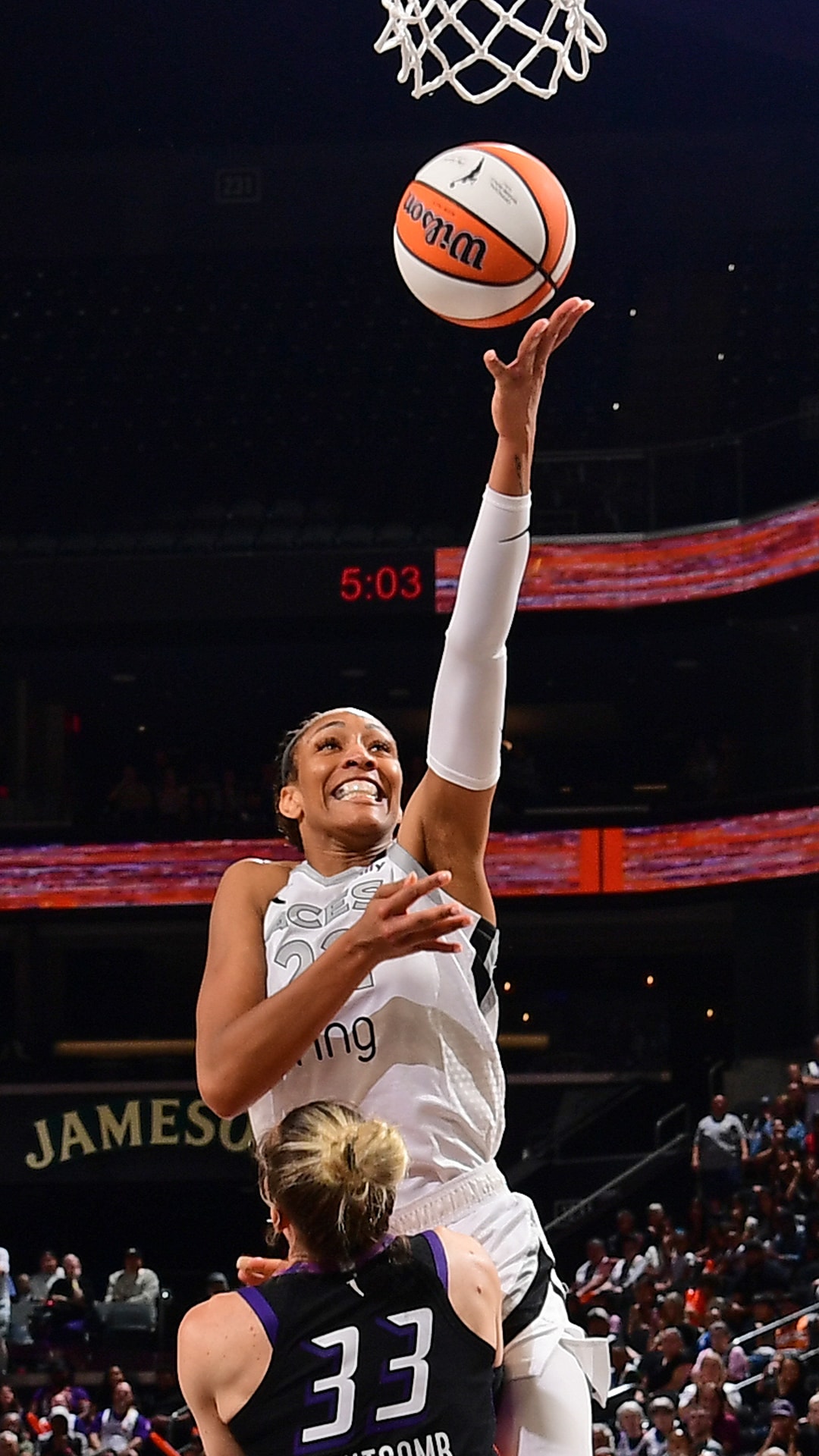 Aces 84, Mercury 81 (6/29/2025)