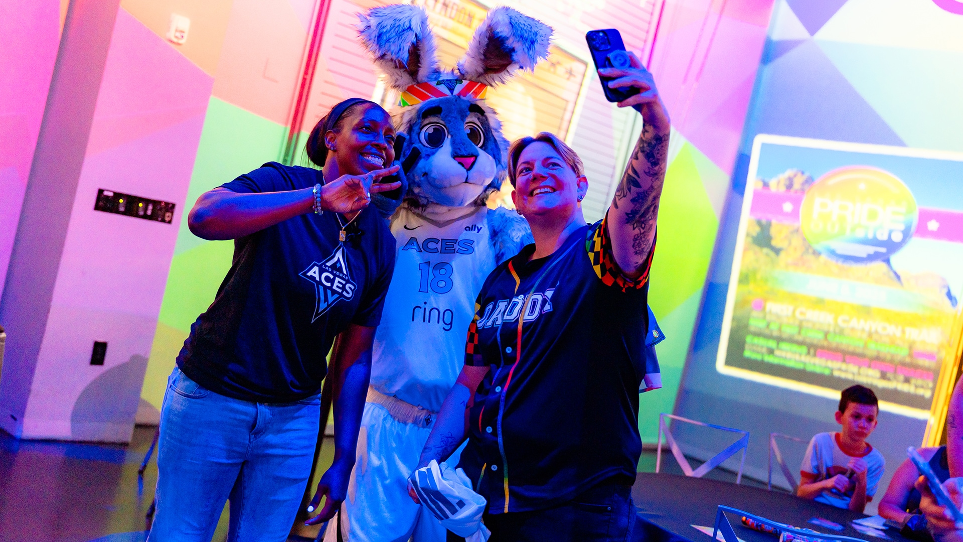 Aces Attend Pride Bingo at AREA15 (6/4/2025)