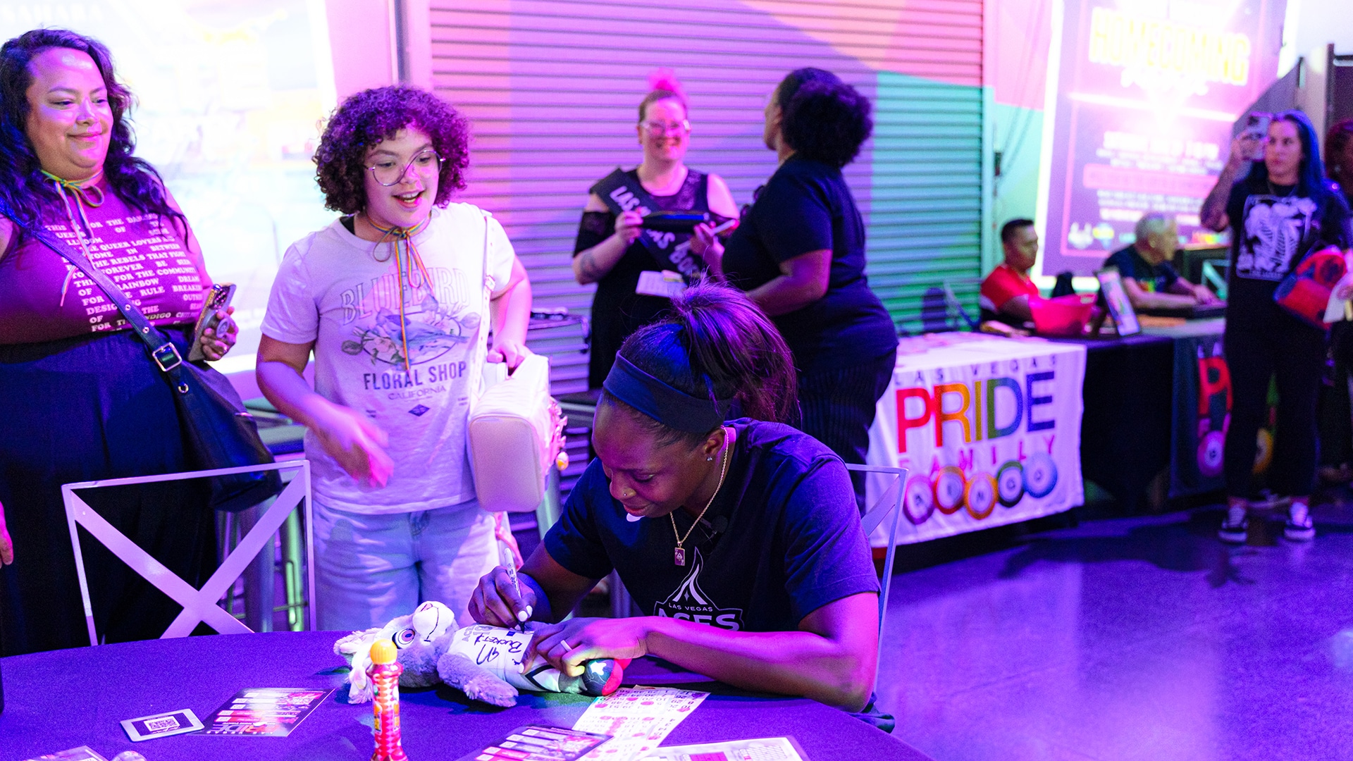 Aces Attend Pride Bingo at AREA15 (6/4/2025)