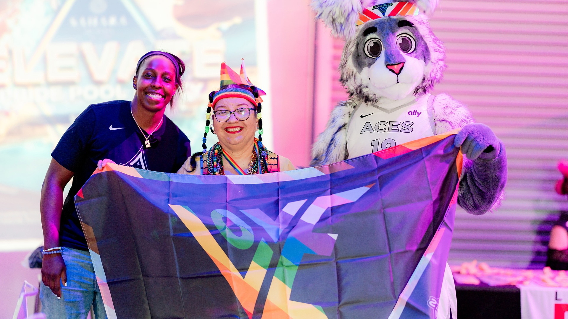 Aces Attend Pride Bingo at AREA15 (6/4/2025)